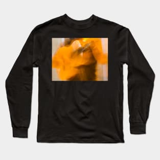 Blurred guitarist Long Sleeve T-Shirt